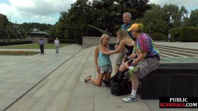 Public german slut humiliated and ass fucked pissed on - hotmovs.com