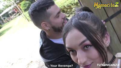 TU VENGANZA Sexy Lorena Castro Takes Cock From Tattoo Artist - sexu.com