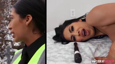 Strict Cop Edible Aubrey Fined Bully Alex Legend And Was Punished For It - voyeurhit.com