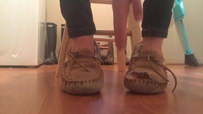 Moccasins Shoeplay Frieda Ann Foot Fetish - hclips.com